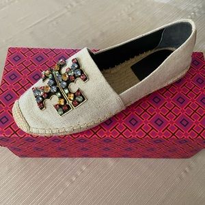 Tory Burch
Ines Embellished Espadrilles